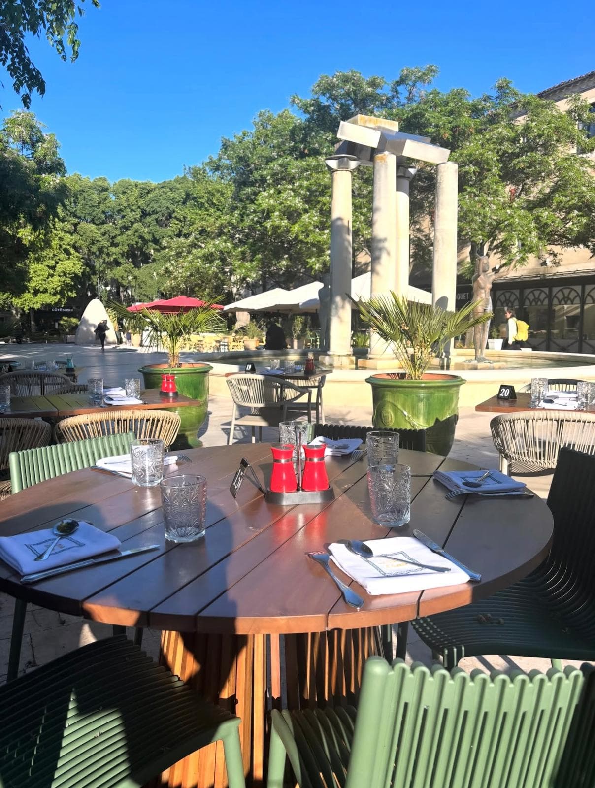 La terrasse